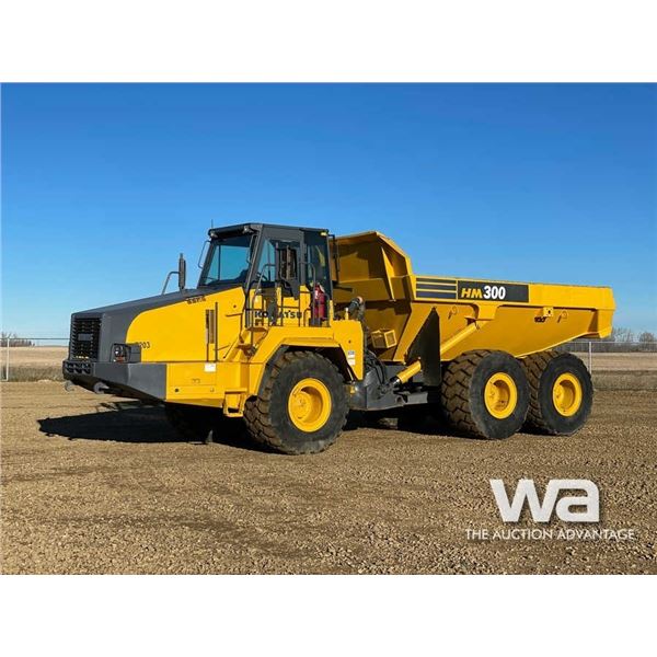 2010 KOMATSU HM300-2 6X6 ARTICULATED DUMP TRUCK