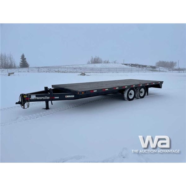 2015 TRAILTECH PROSPECTOR T/A FLATDECK TRAILER