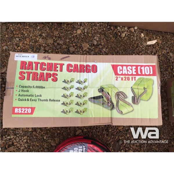 (20) 20 FT. RATCHET STRAPS