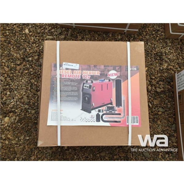 8 KW 12V DIESEL AIR HEATER & REMOTE