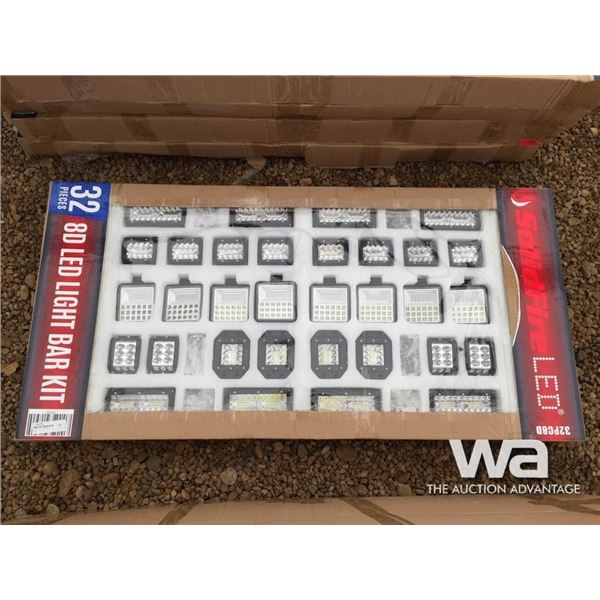 (32) 8D LED LIGHT BAR KIT