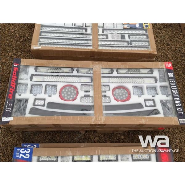 (25) 8D LED LIGHT BAR KIT