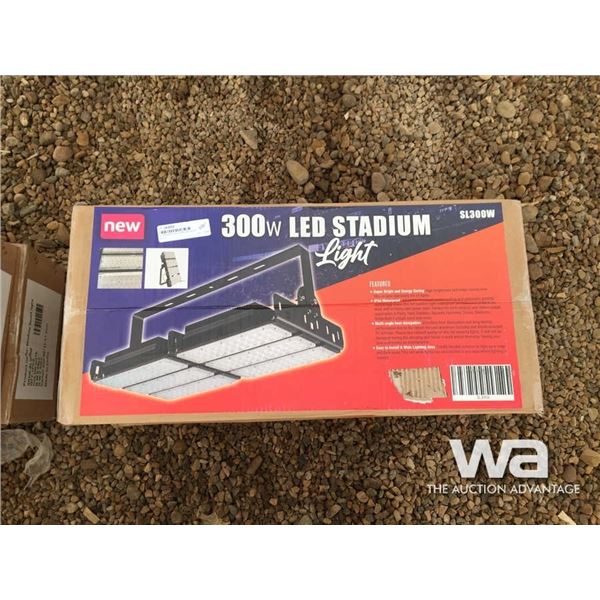 (2) 300 WATT LED STADIUM LIGHTS
