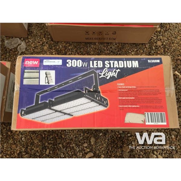(2) 300 WATT LED STADIUM LIGHTS