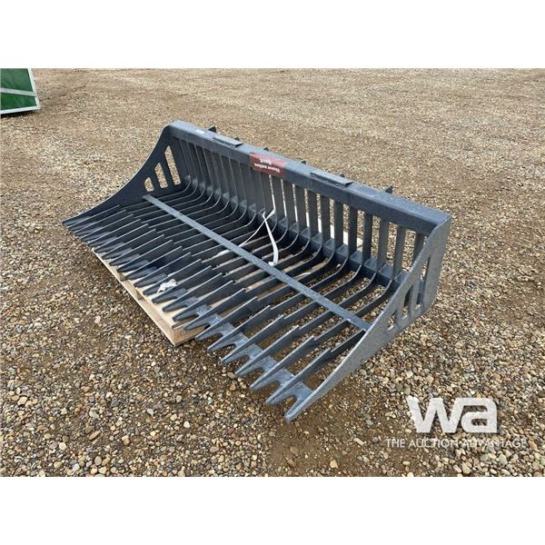 6 FT. SKID STEER ROCK BUCKET