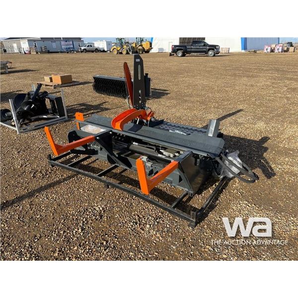 (UN-USED) 6 FT. SKID STEER LOG SPLITTER