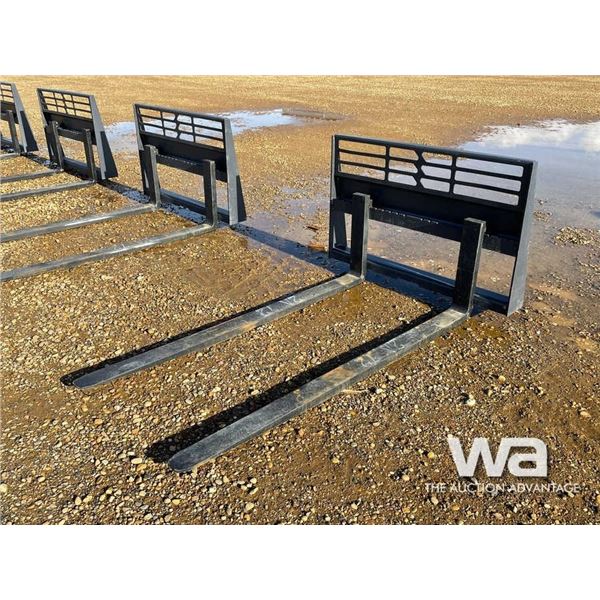 (UN-USED) 72" SKID STEER PALLET FORKS