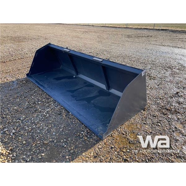 (UN-USED) 102" SKID STEER SNOW BUCKET