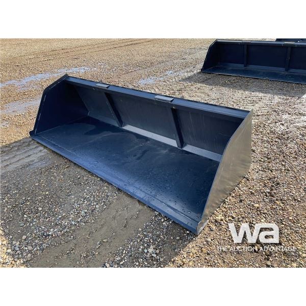 (UN-USED) 102" SKID STEER SNOW BUCKET