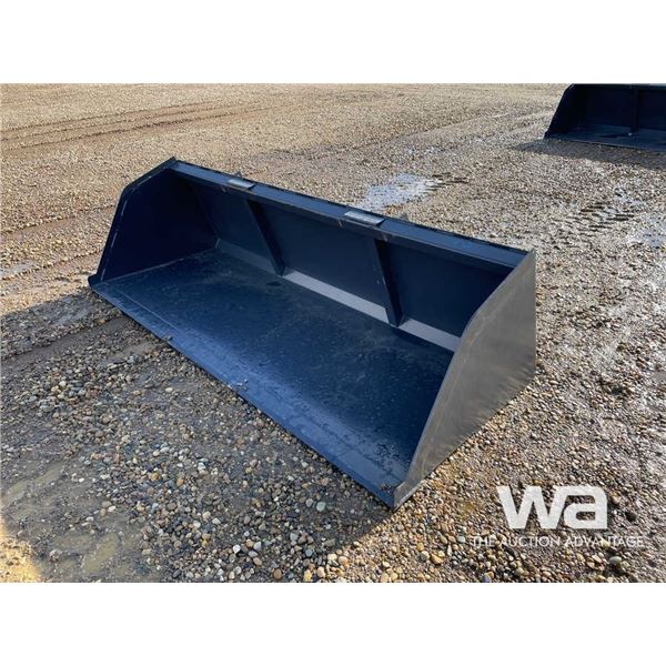 (UN-USED) 98" SKID STEER SNOW BUCKET