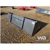 Image 3 : (UN-USED) 98" SKID STEER SNOW BUCKET