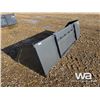 Image 4 : (UN-USED) 98" SKID STEER SNOW BUCKET