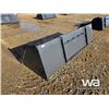 Image 4 : (UN-USED) 98" SKID STEER SNOW BUCKET