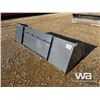 Image 3 : (UN-USED) 92" SKID STEER SNOW BUCKET