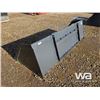 Image 4 : (UN-USED) 92" SKID STEER SNOW BUCKET