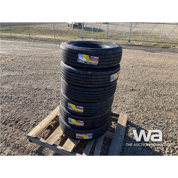 (UNUSED) (6) GRIZZLY 235/80R16 TRAILER TIRES