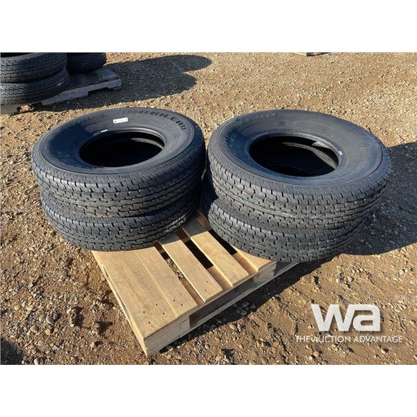 (4) HABILEND DURABLE RS03 235/85R16 TRAILER TIRES
