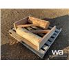 Image 4 : (2) HAND MADE SPRUCE SADDLE RACKS