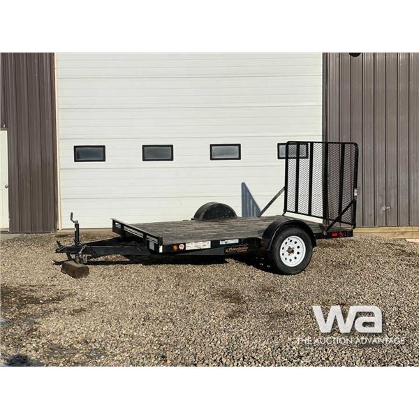2017 RAINBOW 10 FT. S/A EQUIPMENT TRAILER
