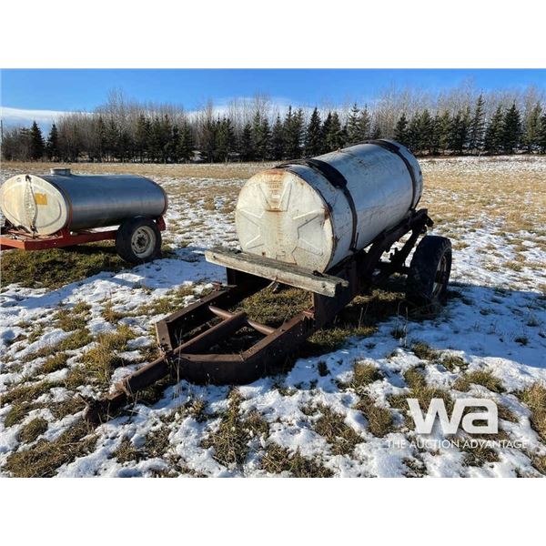 STEEL TANK ON S/A TRAILER