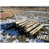 Image 1 : QTY OF WOOD FENCE POST
