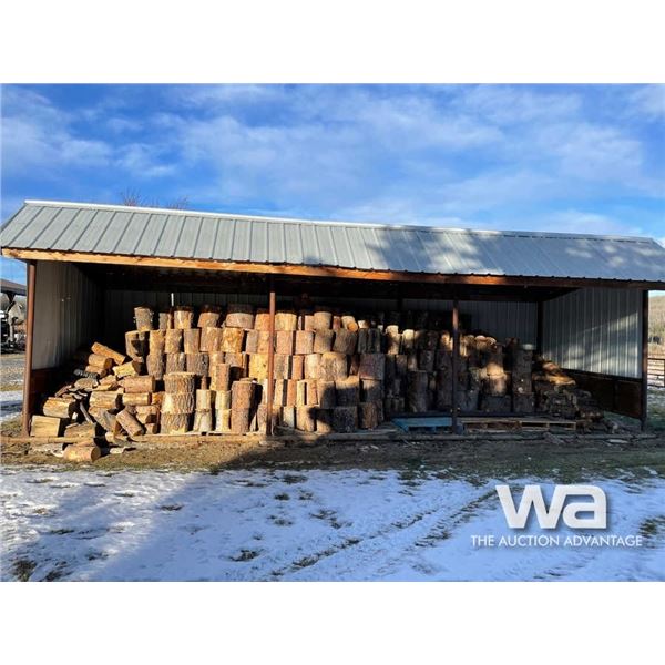 QUANTITY OF DRY SPRUCE FIREWOOD