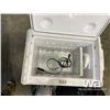 Image 3 : (2) ATV HELMETS & 12V. COOLER