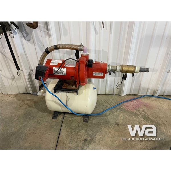 RED LION PRESSURE WATER PUMP & TANK