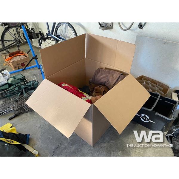 BOX OF COVERALLS