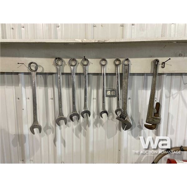 PIPE WRENCH, CRESENT WRENCH, COMBINATION WRENCHES