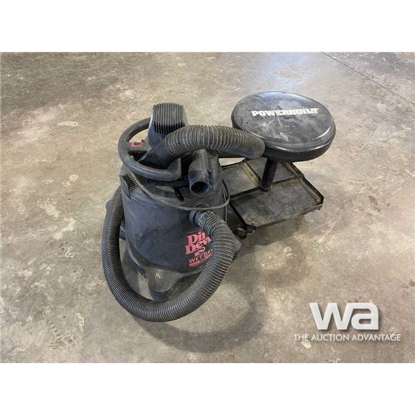 POWERBUILT SHOP STOOL & SHOP VAC