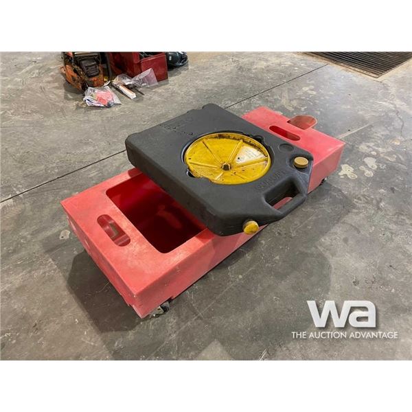 (2) OIL CHANGE TUBS