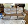 Image 1 : 3 PIECE LEATHER RECLINING SET