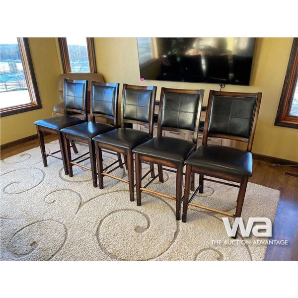 (5) BAR STOOLS