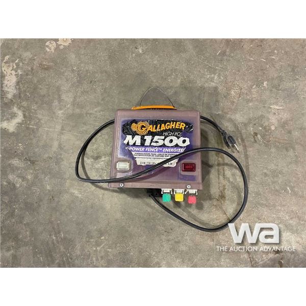 GALLAGHER M1500 ELECTRIC FENCER