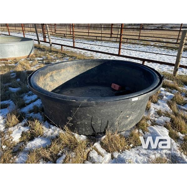 POLY ROUND WATER TROUGH