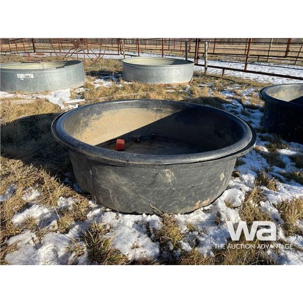 POLY ROUND WATER TROUGH