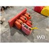 Image 2 : (6) GAS/MIXED GAS JERRY CANS