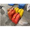 Image 3 : (5) GAS/DIESEL JERRY CANS