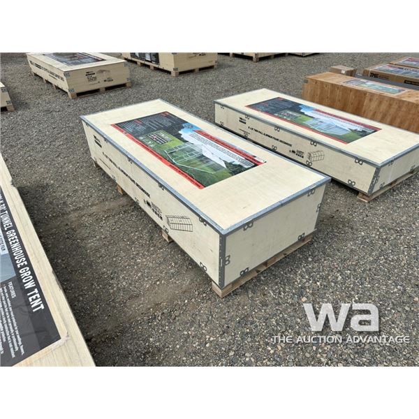 TMG 8 X 20 FT. ALUMINUM FRAME GREENHOUSE