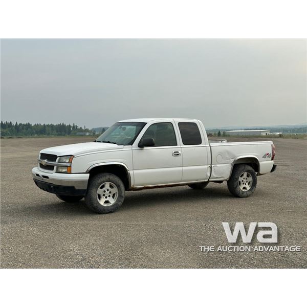 2005 CHEVROLET 1500 EXTENDED CAB PICKUP