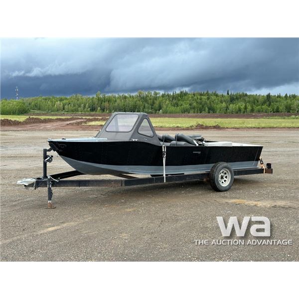 CUSTOM BUILT 18 FT. RIVER BOAT