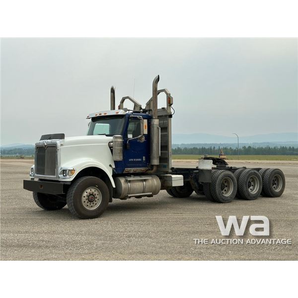 2007 IHC PAYSTAR 5900I TRI DRIVE LOGGING TRUCK