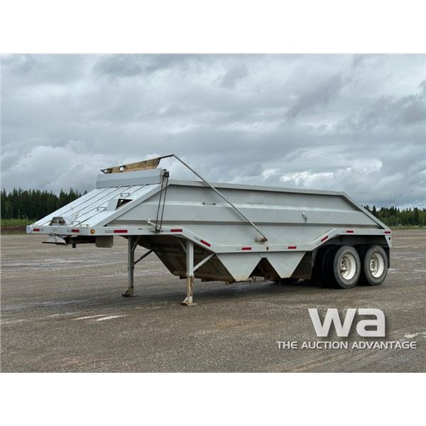 1987 M&M T/A BELLY DUMP TRAILER
