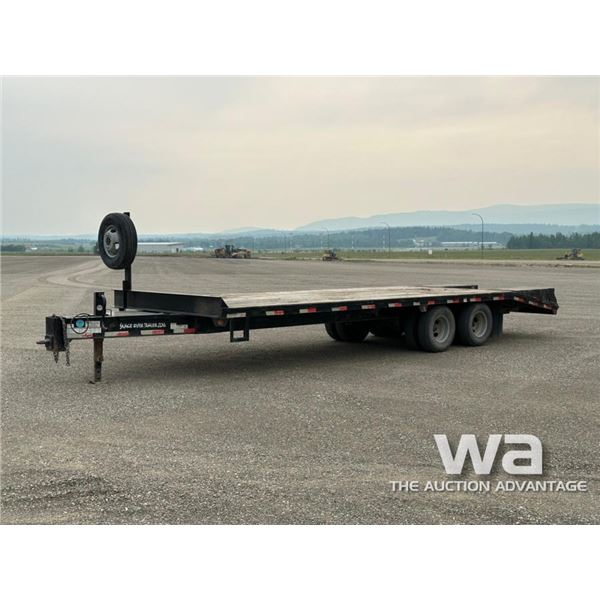 2015 SNAKE RIVER T/A DUALLY EQUIPMENT TRAILER