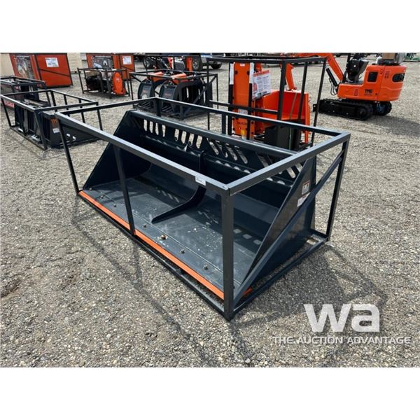 TMG 84 IN. SKID STEER SNOW/MULCH BUCKET