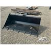 Image 1 : (UNUSED) 66 IN SKID STEER DIG BUCKET