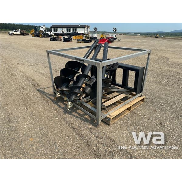(UNUSED) MECHMAXX HYDRAULIC SKID STEER AUGER