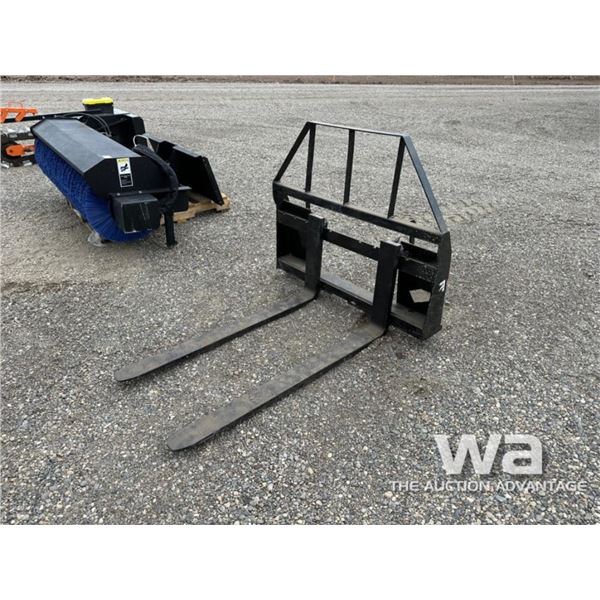 (UNUSED) 48 IN. SKID STEER PALLET FORKS