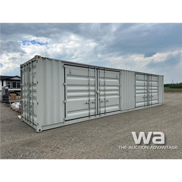 2024 8X40 FT. H/C MULTI-DOOR SHIPPING CONTAINER